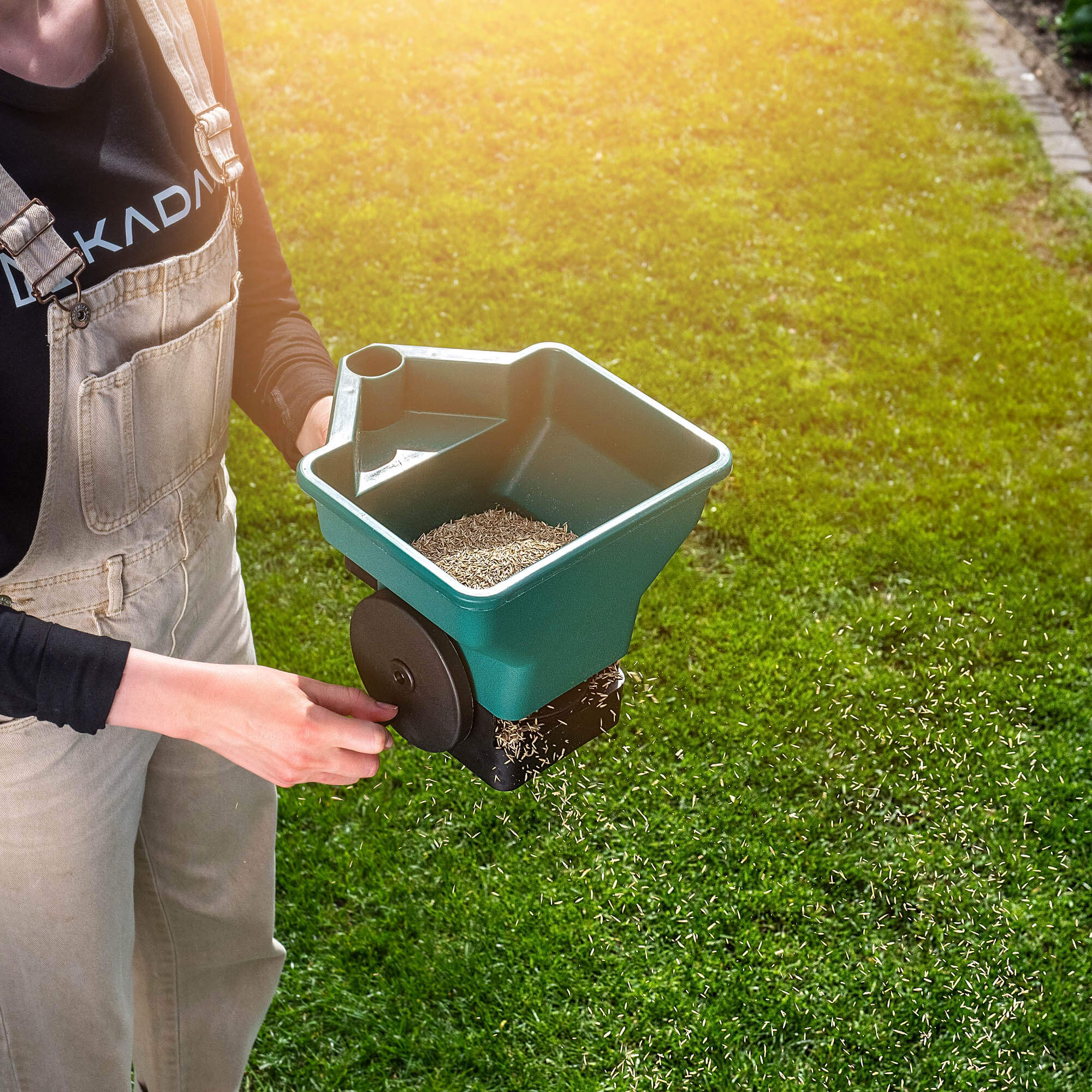Siewnik ręczny Souge 3L zielony