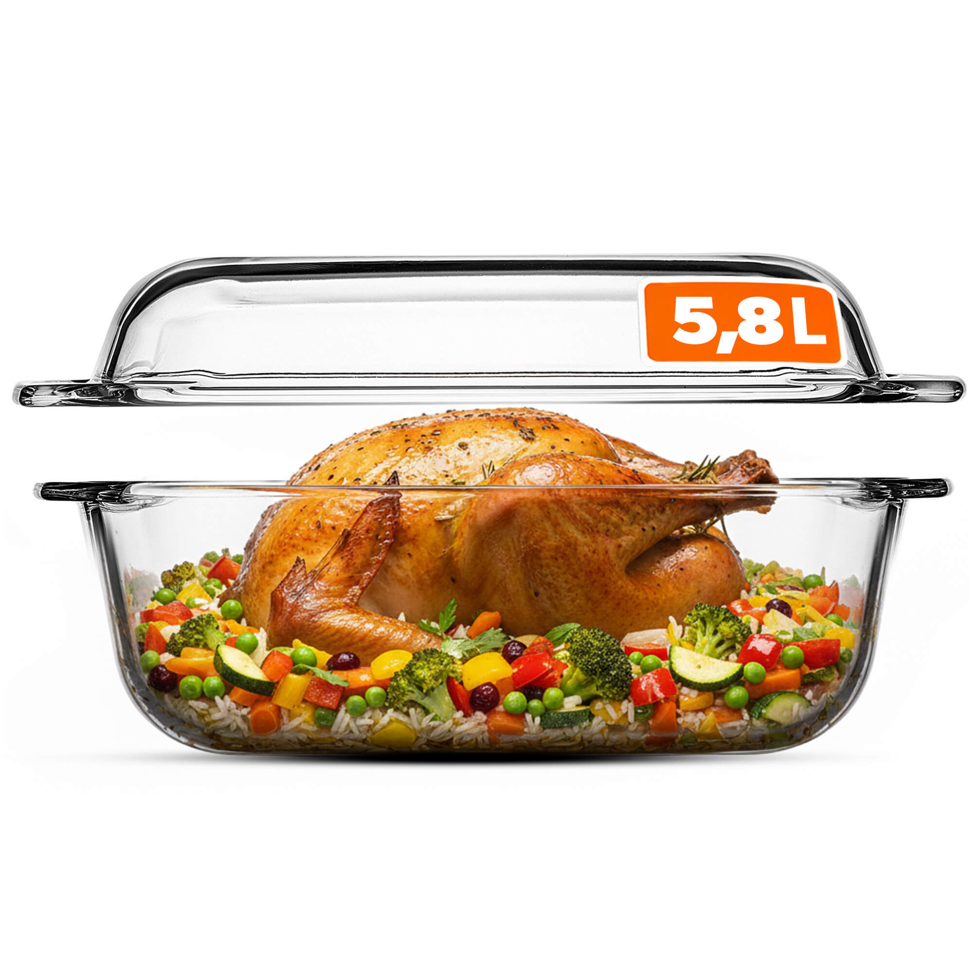 Naczynie żaroodporne Acri 5,8L