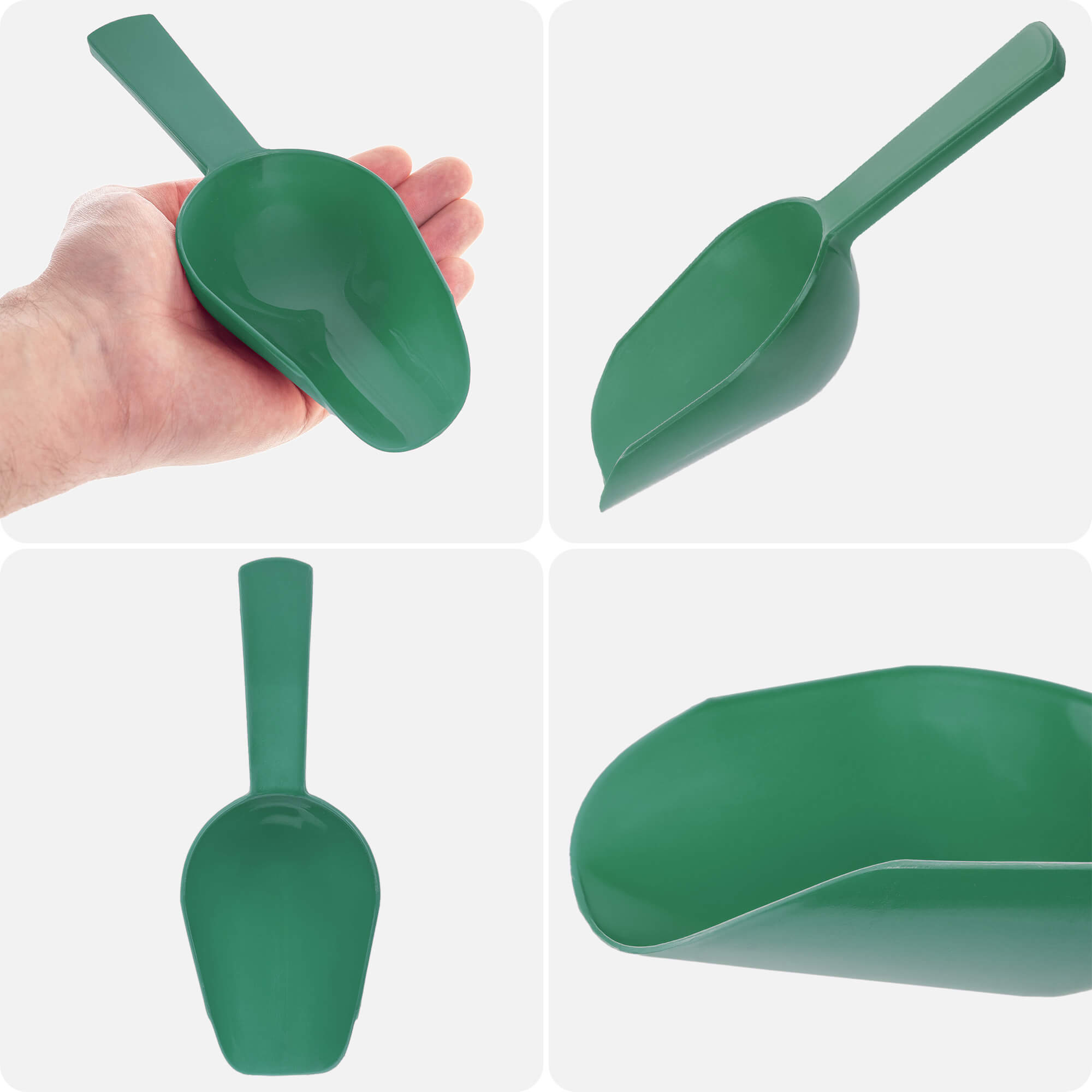 Szufelka do artykułów sypkich Lafon zielona