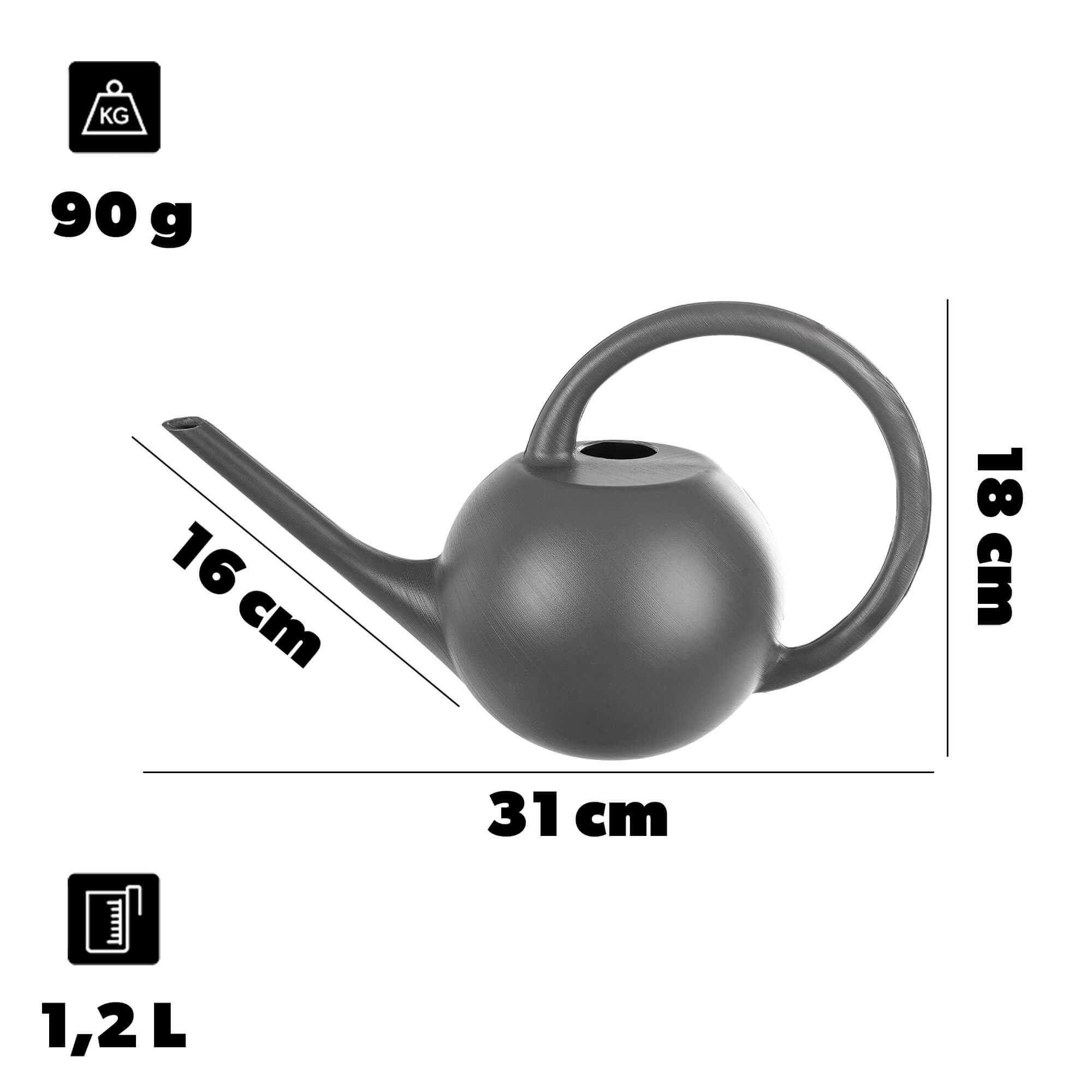 Konewka Ginai 1.2L Szara