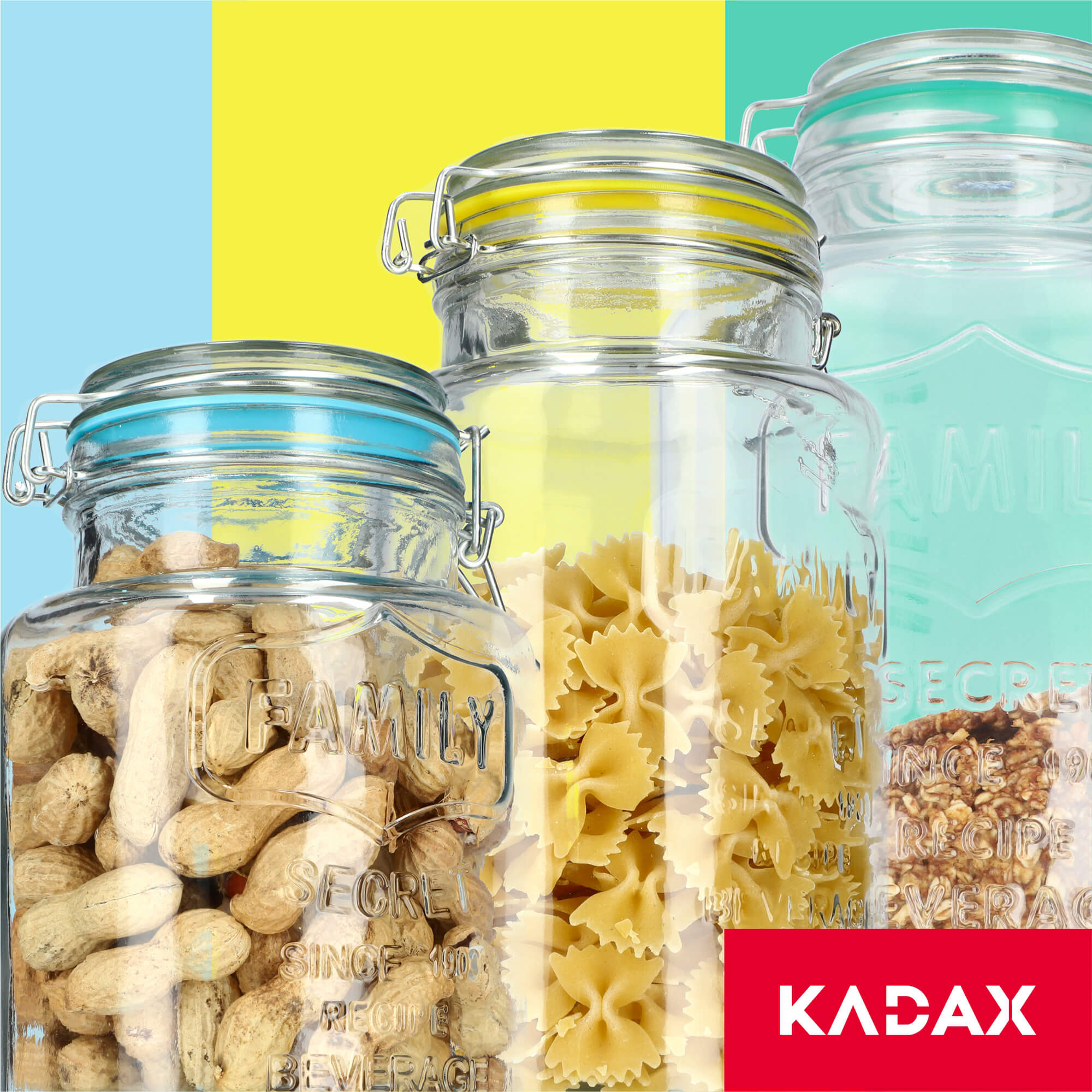 Słoik hermetyczny z klipsem Elim 1.5L