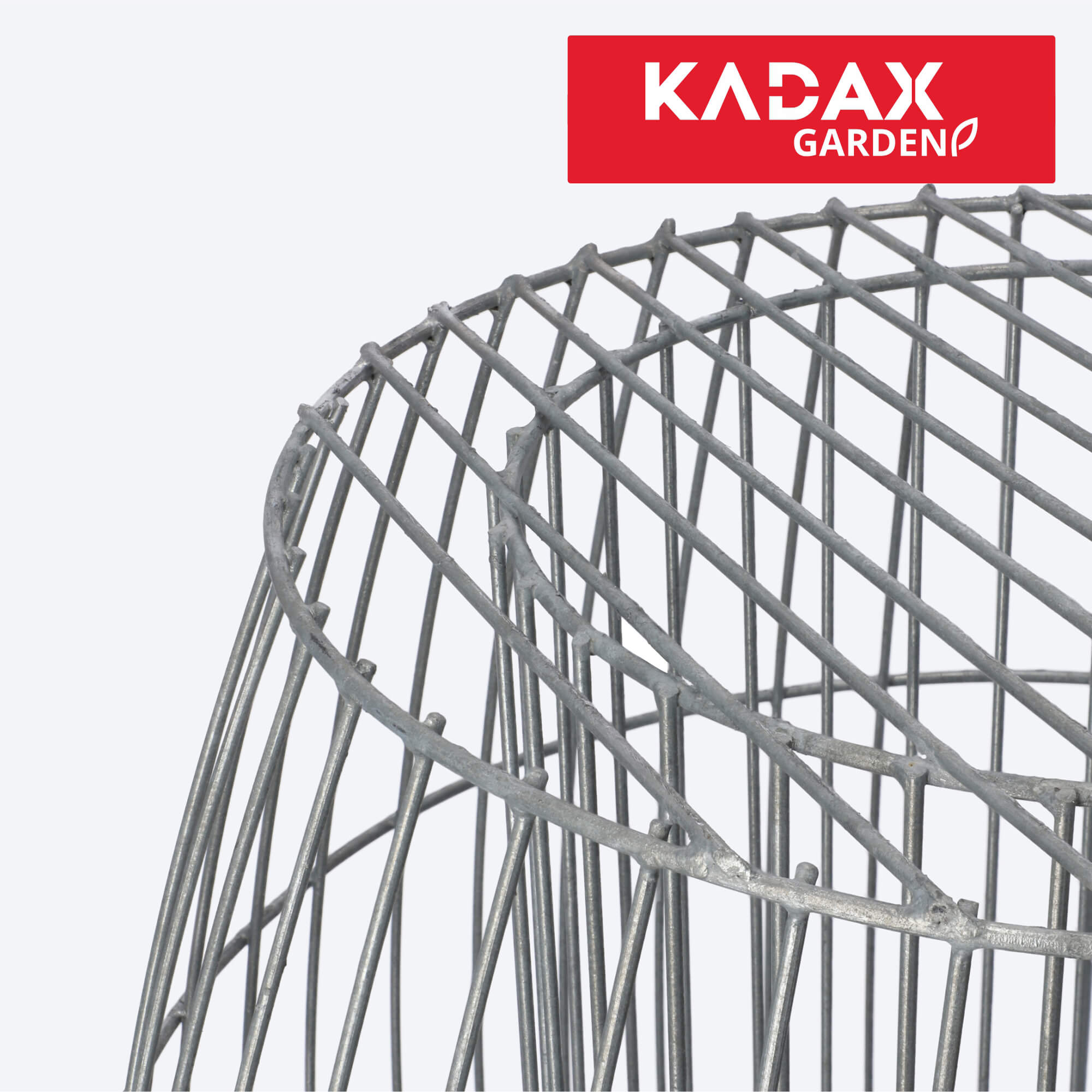 Donica stalowa gabionowa 62 x 84 cm