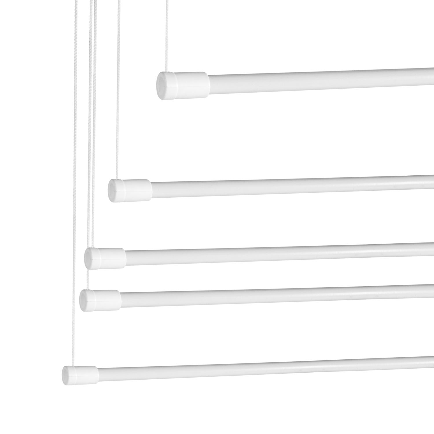 Suszarka sufitowa na pranie Melun 160 cm 5 prętów biała