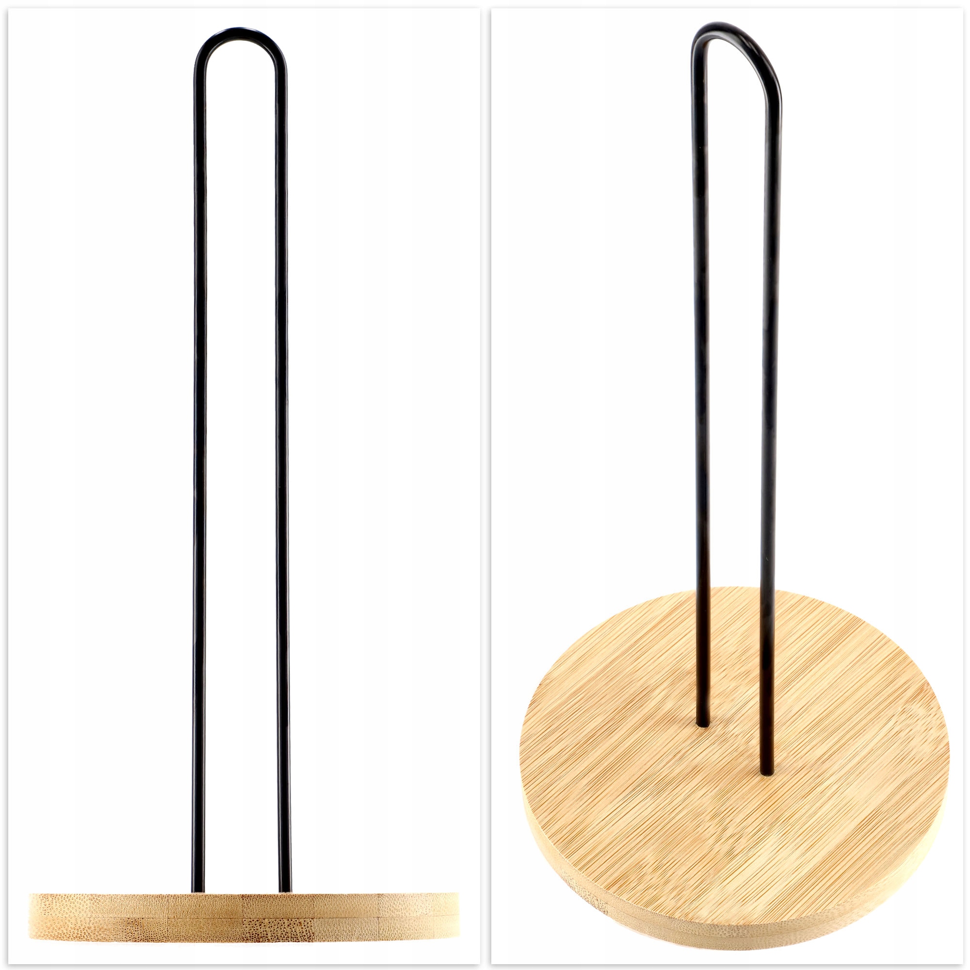 Stojak na ręcznik papierowy Barega 33 x 15 cm, czarny