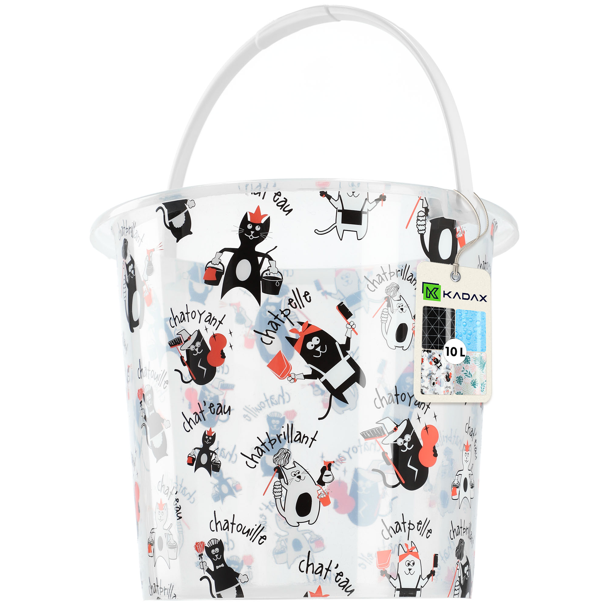 Wiadro plastikowe Ars 10L koty