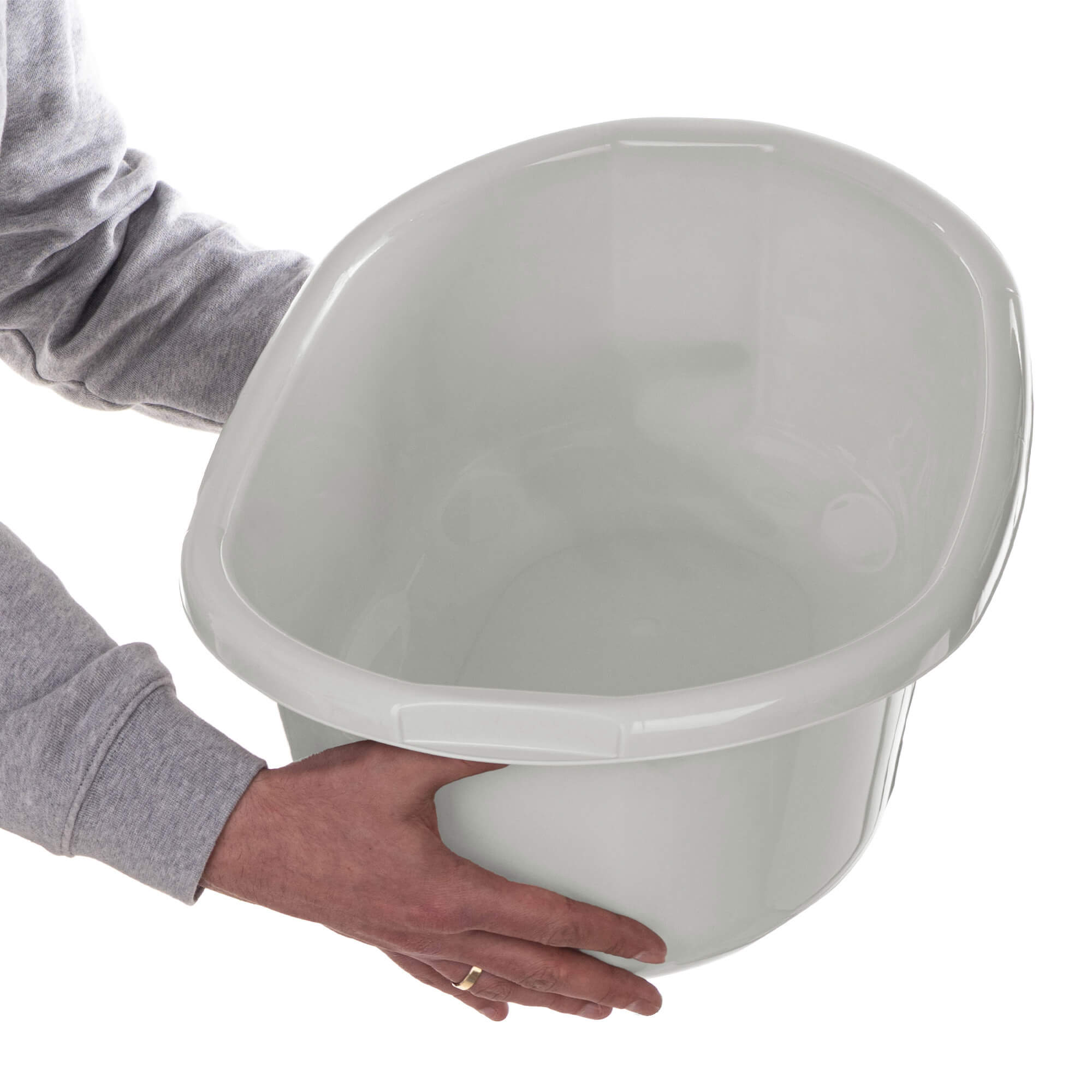 Miska łazienkowa Lavare z uszami 20L biała