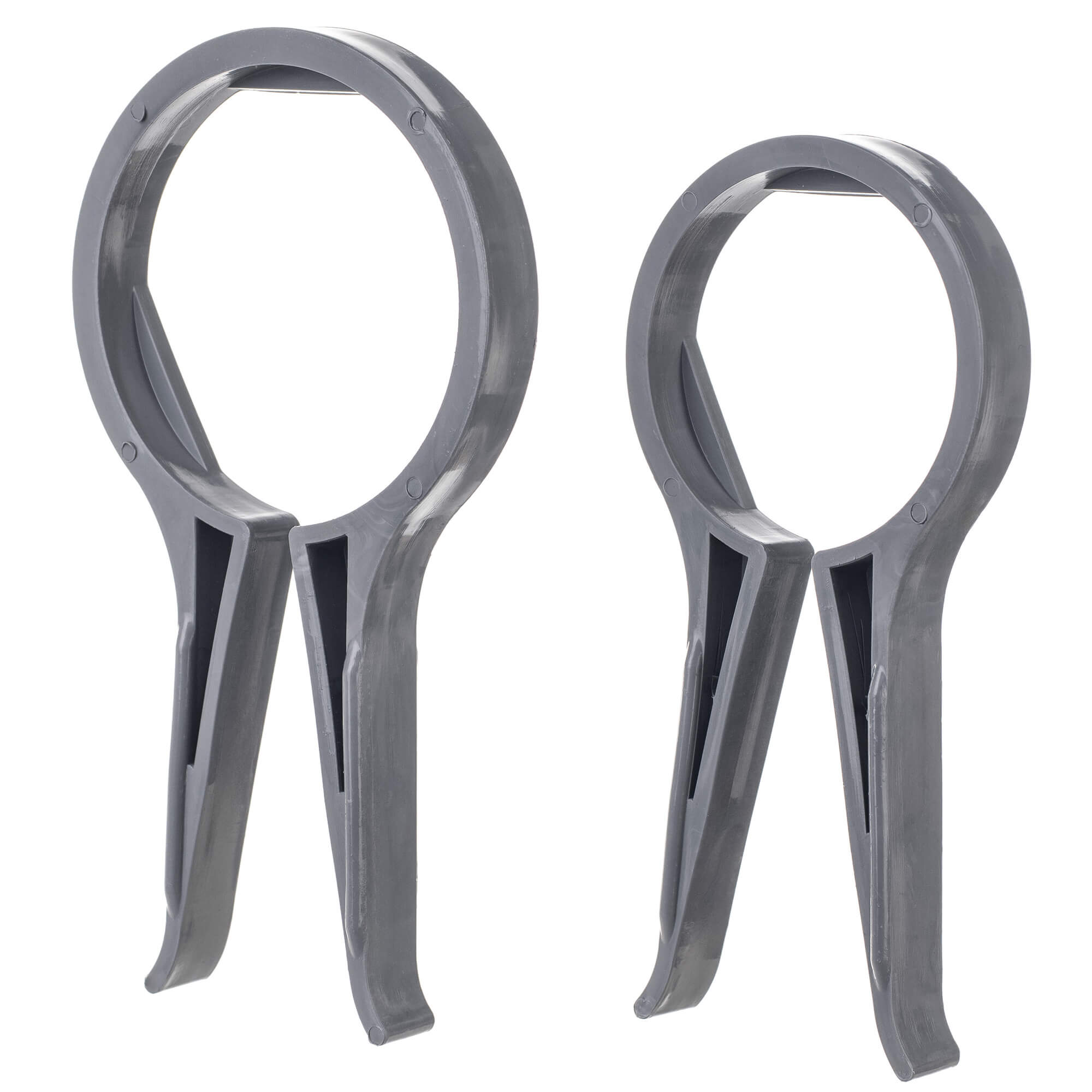 Zestaw otwieraczy do słoików Meucon 8 cm i 6.5 cm grafit