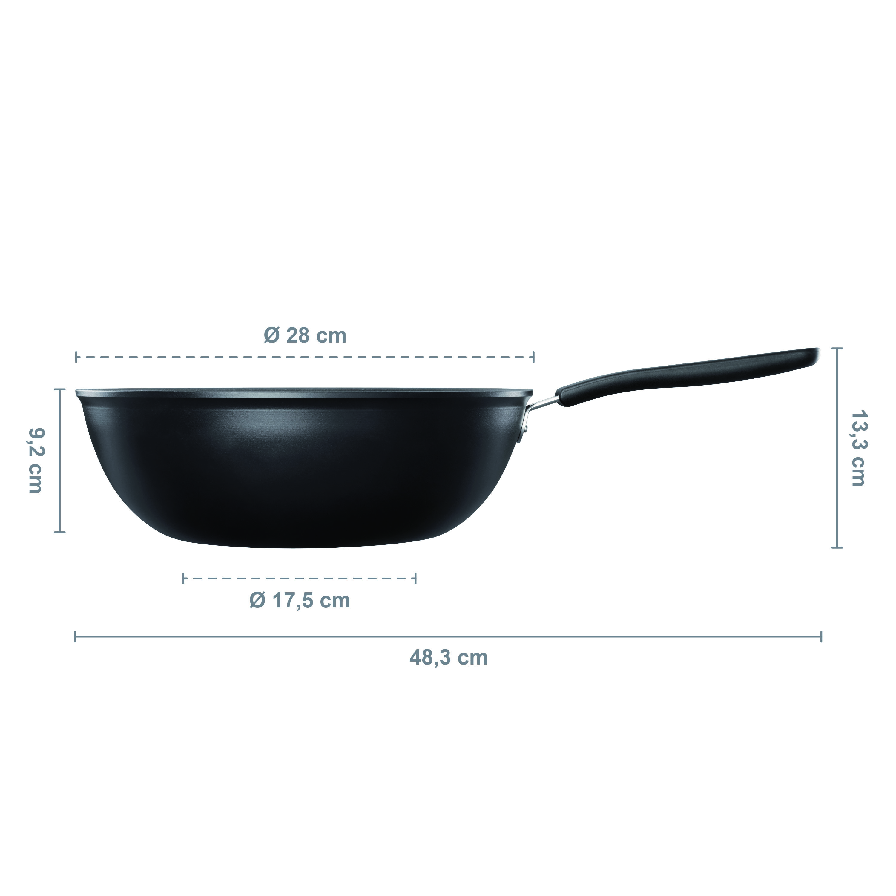 Fiskars 1027705 FF Wok 28 cm