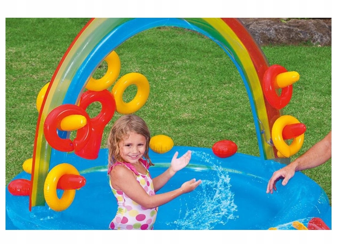 Dmuchany plac zabaw tęcza Intex 57453