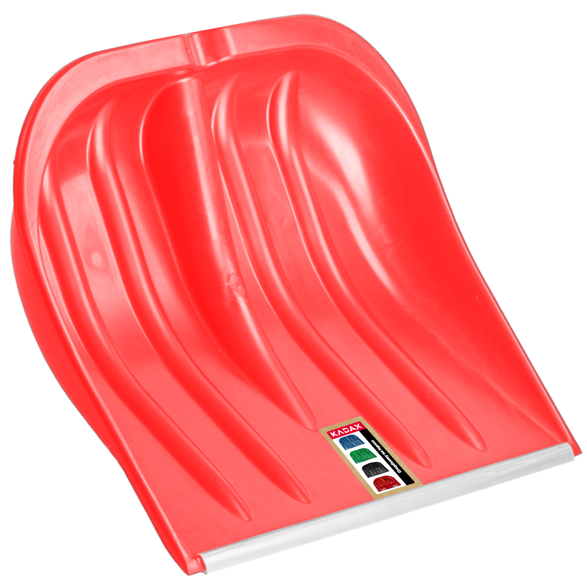 Zestaw do odśnieżania śniegu niebieski + szufla czerwona