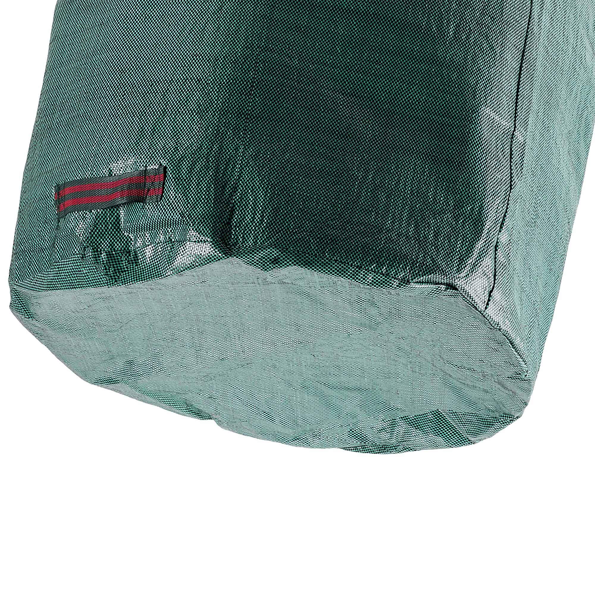 Składany kosz ogrodowy Montbard 270L zielony