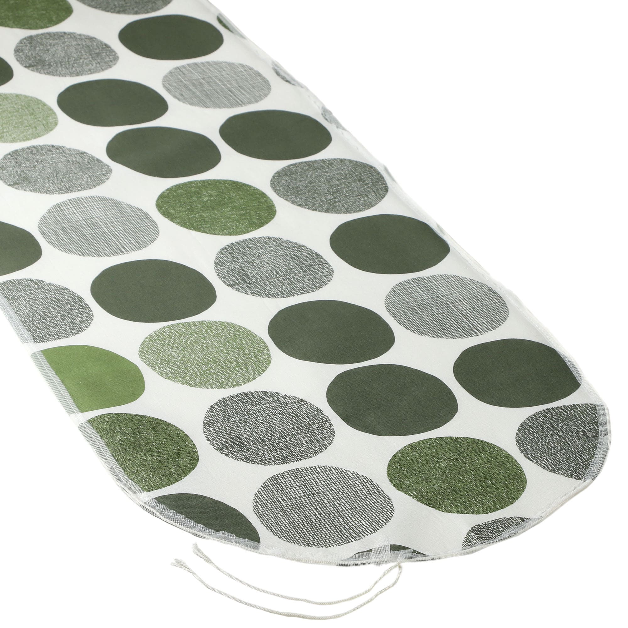Pokrowiec na deskę do prasowania Piapot 40 x 120 cm zielone kółka