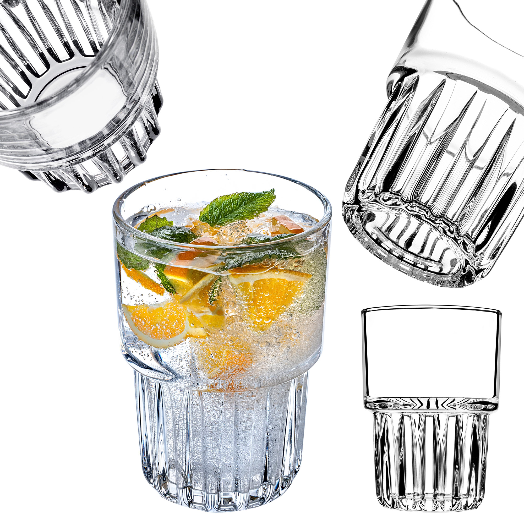 Szklanki do napojów Tullo 320ml zestaw 4szt