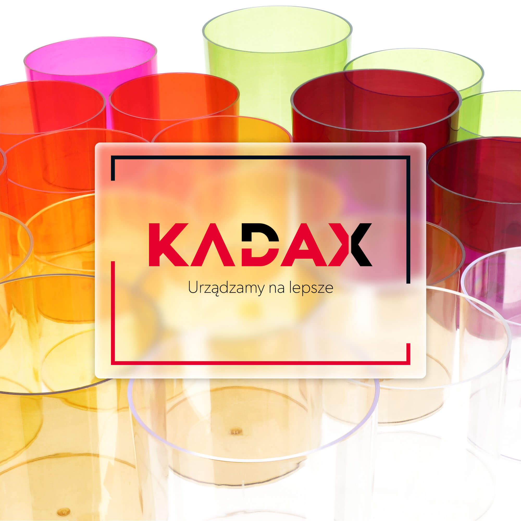 Doniczka na kwiaty okrągła Figari 14 cm, czerwona