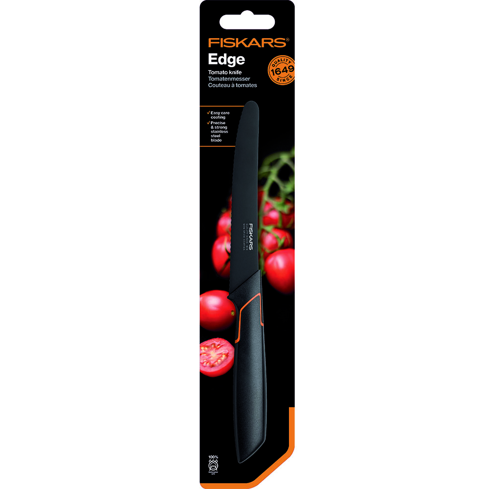 Fiskars 1003092 Edge Nóż do pomidorów 13 cm