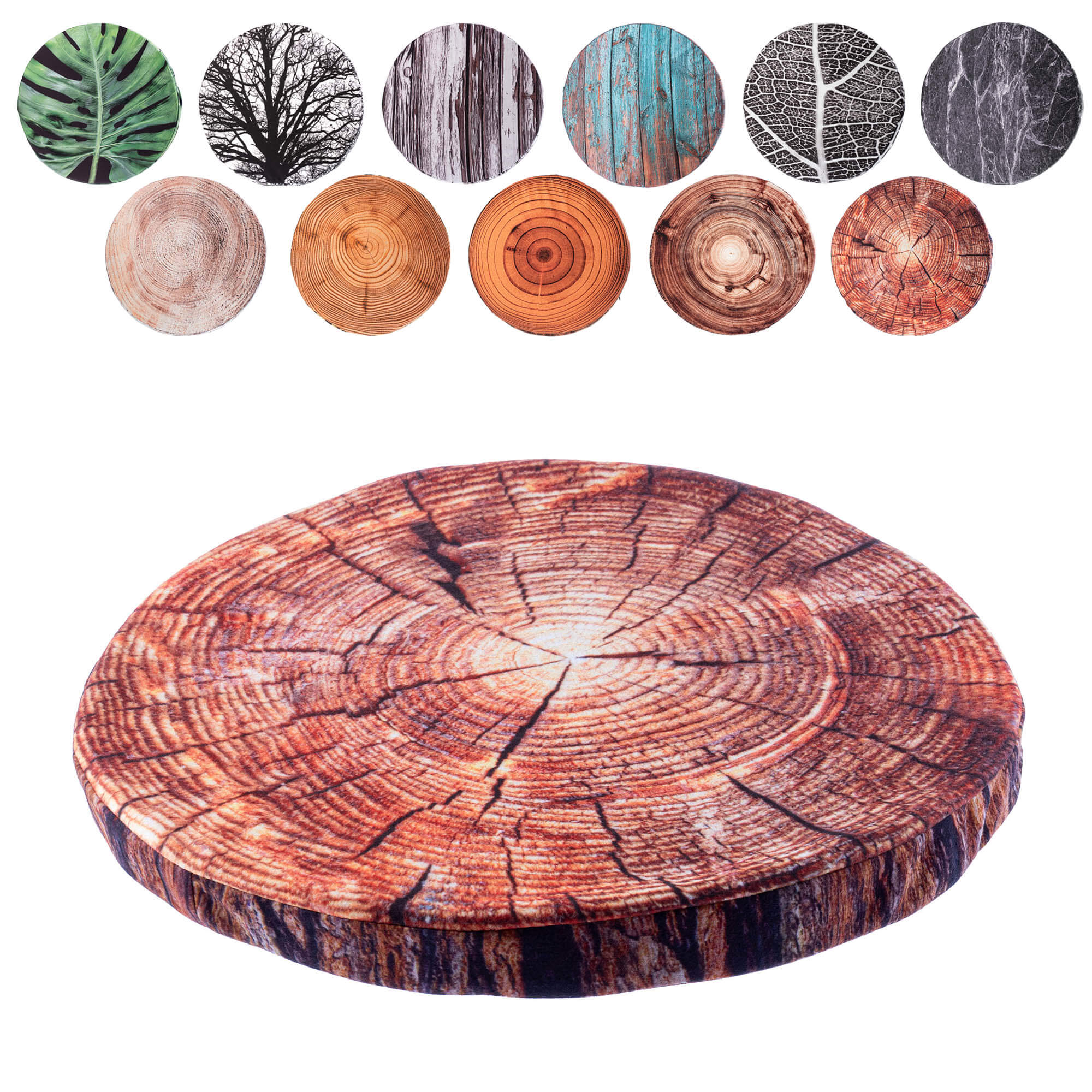 Poduszka na krzesło Amalfi 40 x 4 cm, akacja