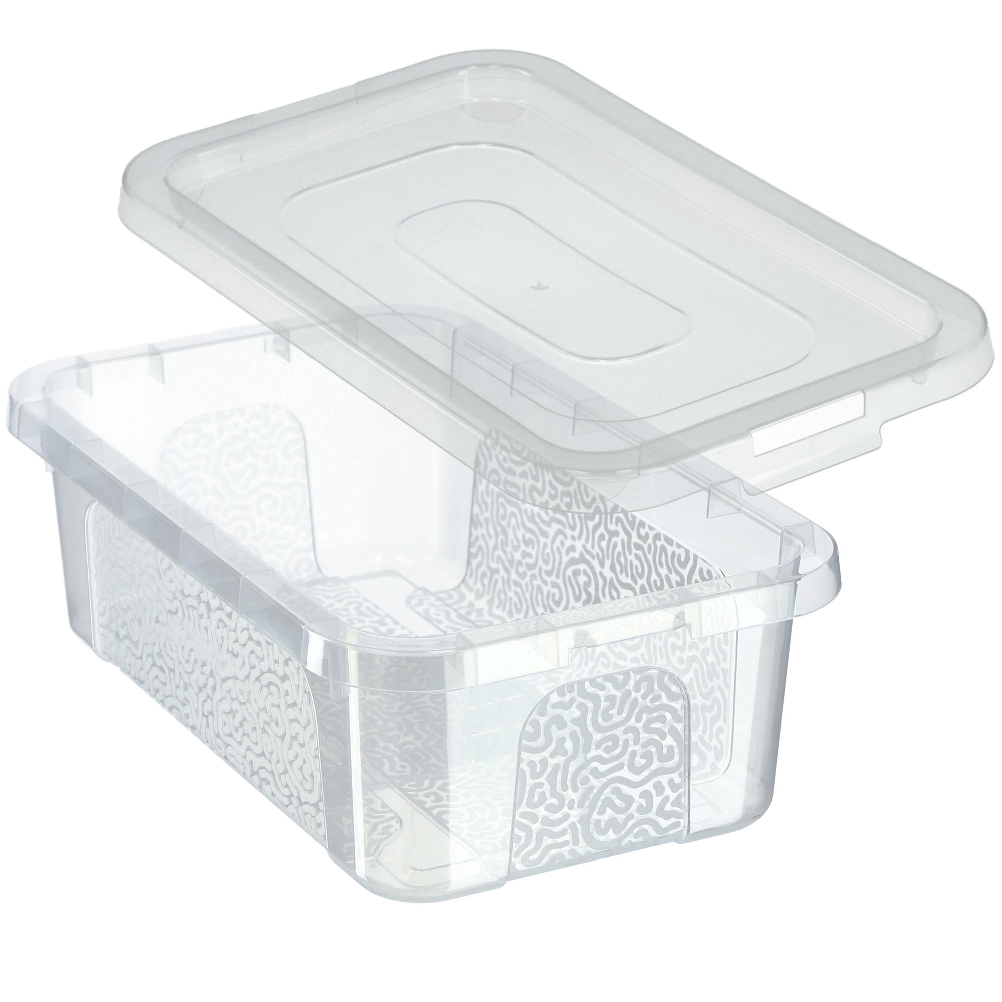 Pojemnik z pokrywką do przechoywywania Dozza 4,5L bezbarwny