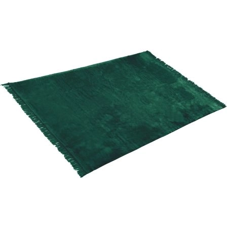 Koc na łózko bawełniany 1,5 x 2 m, zielony