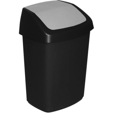 Kosz na śmieci Curver Swing Top czarny 25L