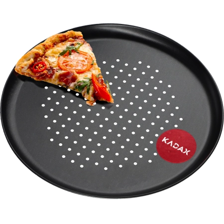 Forma do pieczenia pizzy 32 cm, czarna