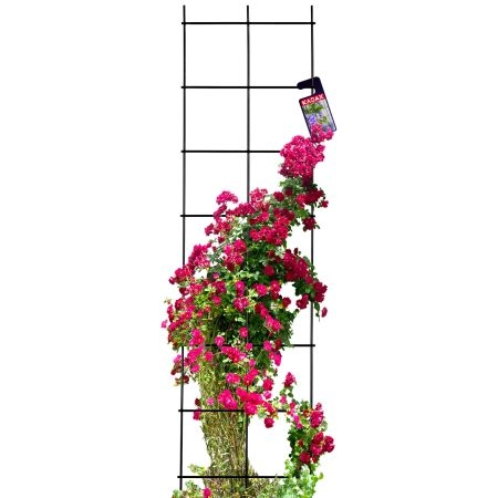 Krata ogrodowa do kwiatów 35 x 120cm, czarna