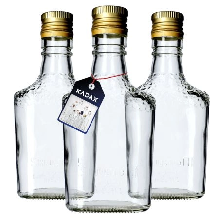 Butelki z zakrętką na nalewki Rumo 250 ml 3 szt.