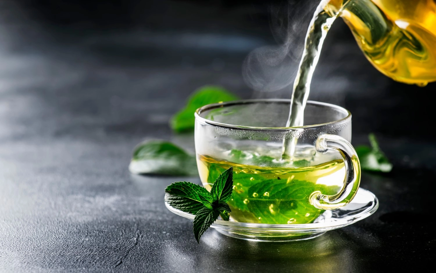 Aromatyczna herbata zielona na zimowe wieczory
